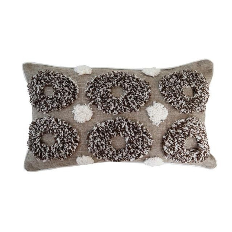 The Moroccan Tweed Tufted Pillow Cover Collection