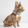 Brutus Geometric Bull Dog Piggy Bank