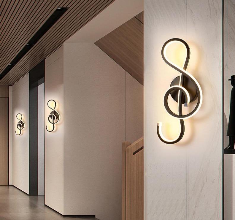 Twisted LED Wall Lamp