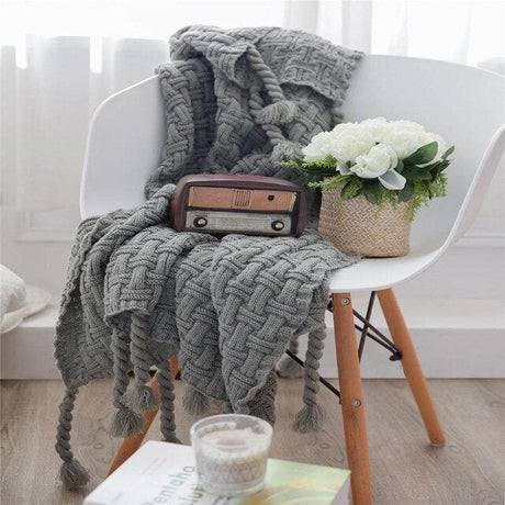 Teddy Tassel Throw