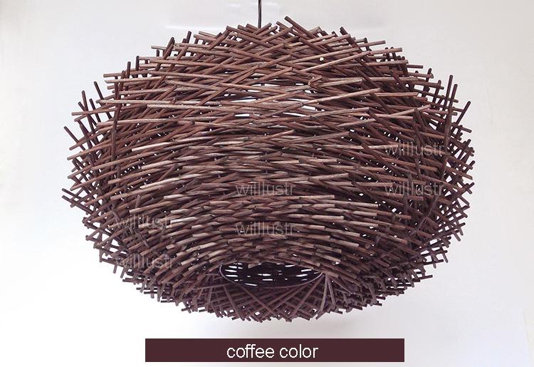 Bird Nest Pendant Light