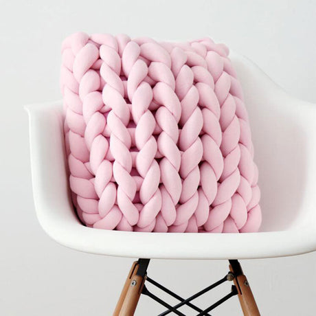 Bumbly Braided Pillows