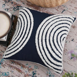The Concentric Circle Embroidered Pillow Cover Collection
