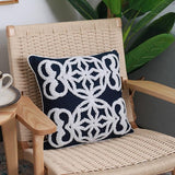 The Concentric Circle Embroidered Pillow Cover Collection