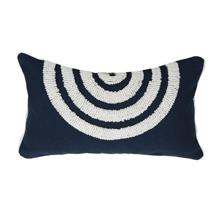 The Concentric Circle Embroidered Pillow Cover Collection