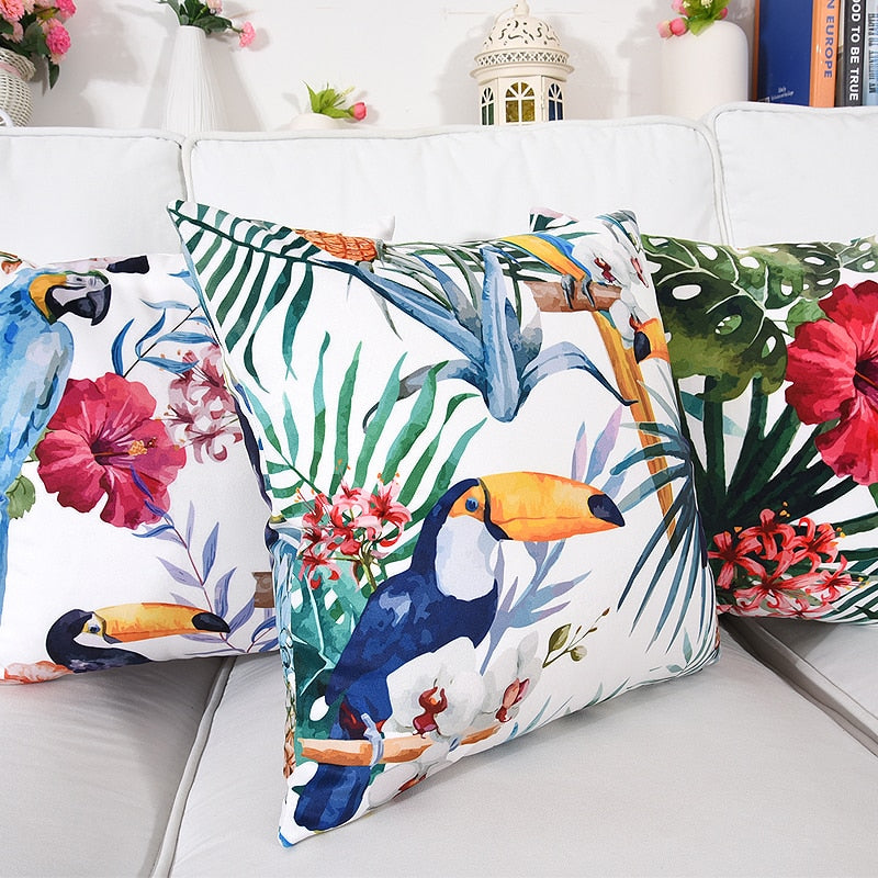 Tropical Beauty Pillow Covers