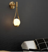 Lakue- Modern Nordic Glass Ball Wall Lamp