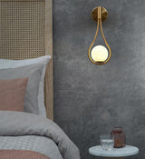 Lakue- Modern Nordic Glass Ball Wall Lamp