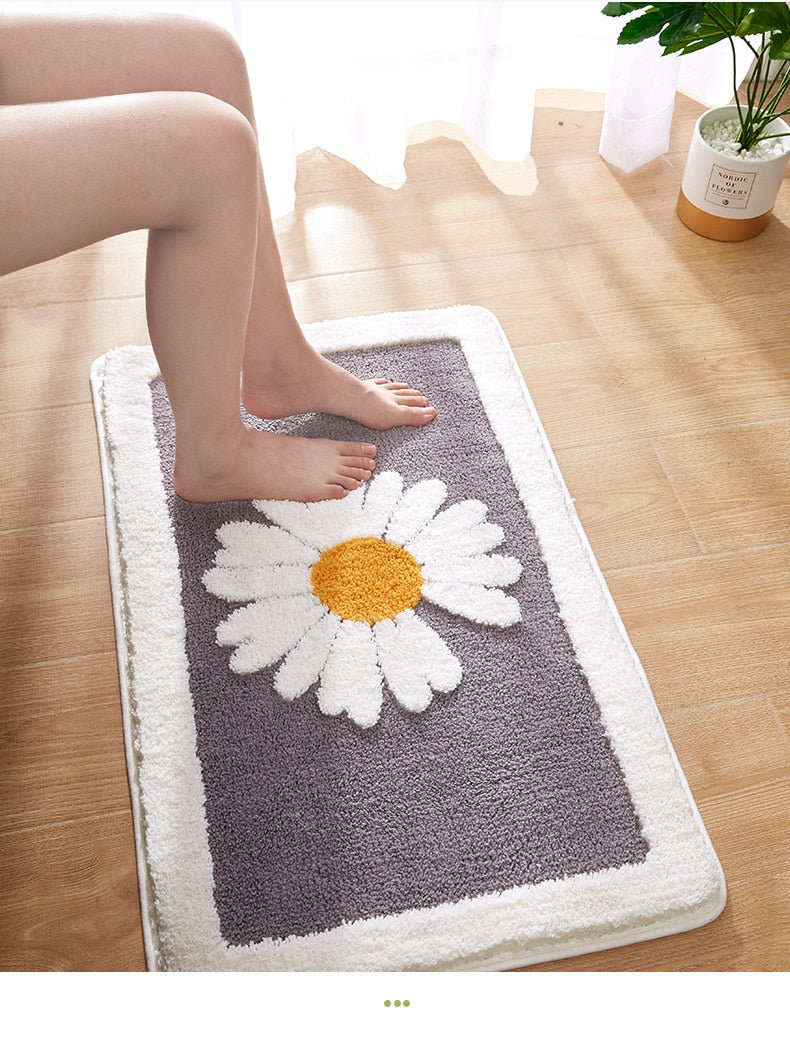 Daisy Bath Rug