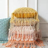 The Boho Romance Macramé Pillow Cover Collection