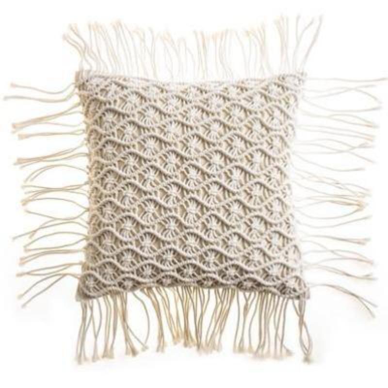 The Boho Romance Macramé Pillow Cover Collection