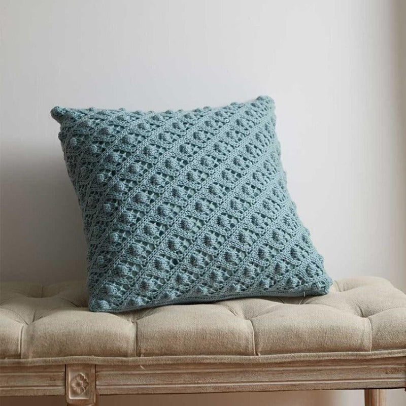 The Bouclé Knit Pillow Cover