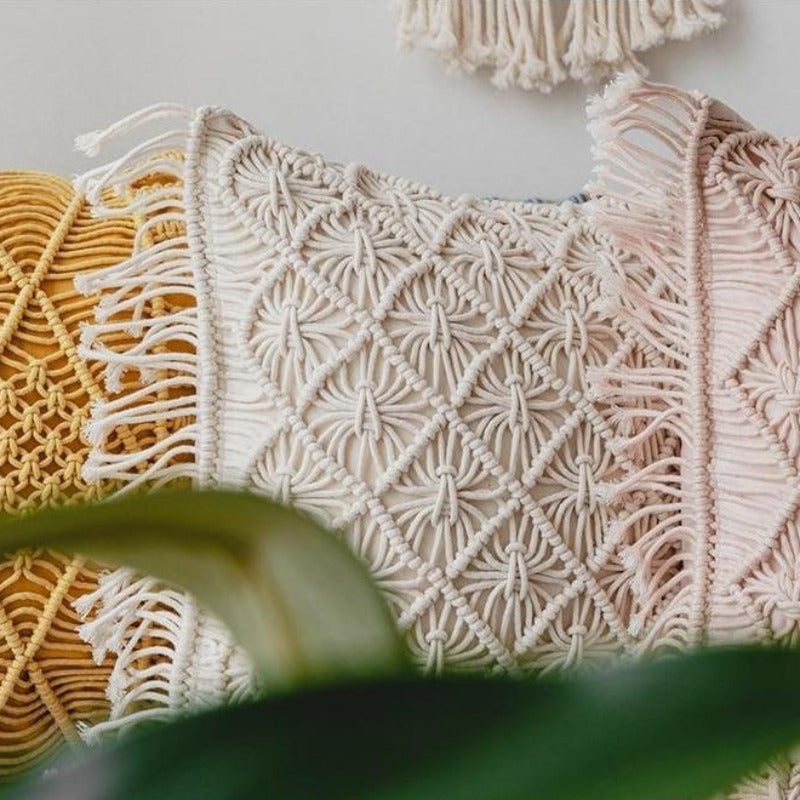 The Macramé Pillow Cover Collection