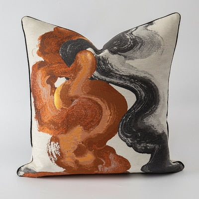 Branda Brush Stroke Pillow Covers