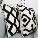 The Moroccan Monochrome Pillow Cover Collection