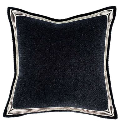 Noire Striped Pillow Covers