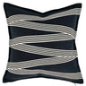 Noire Striped Pillow Covers