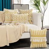 Aria Boho Fringe Pillow Covers