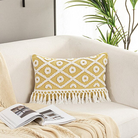 Aria Boho Fringe Pillow Covers