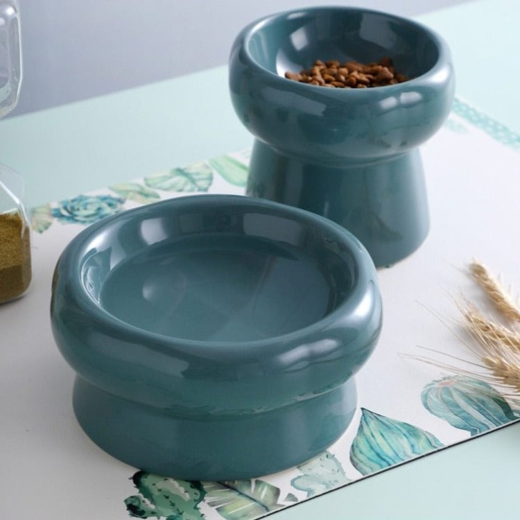 The Modern Sculptural Cat Food Bowl