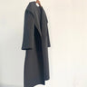 Woolen Long Side Slit Warm Coat