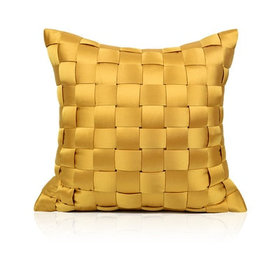 Carly Criss Cross Luxury Pillow Cover