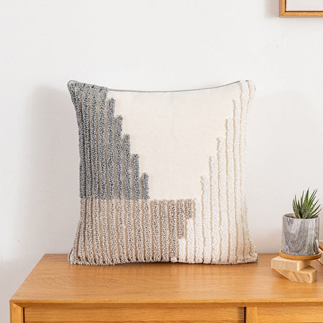 Nala Neutral Abstract Pillow Covers