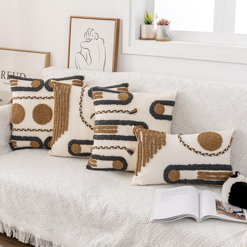 The Abstract Geometry Pillow Cover Collection