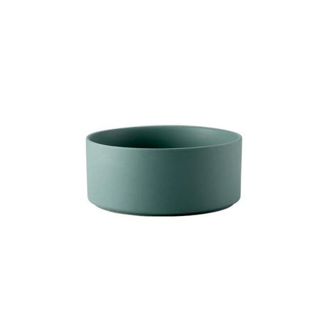 The Matte Midcentury Pet Food Bowl Set with Stand