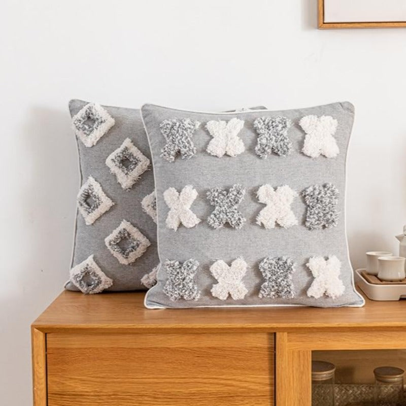 The Global Citizen Tufted Pillow Cover Collection