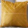 The Gilded Luxury Geo Velvet Pillow Cover Collection