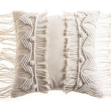 The Boho Romance Macramé Pillow Cover Collection