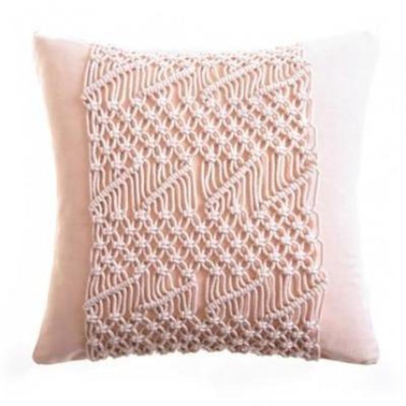 The Boho Romance Macramé Pillow Cover Collection