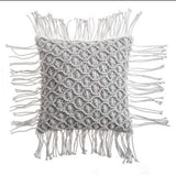 The Boho Romance Macramé Pillow Cover Collection