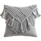 The Boho Romance Macramé Pillow Cover Collection