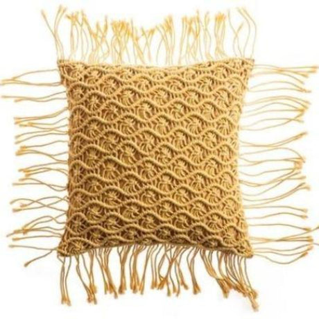 The Boho Romance Macramé Pillow Cover Collection