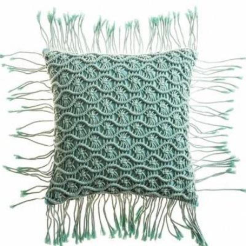 The Boho Romance Macramé Pillow Cover Collection