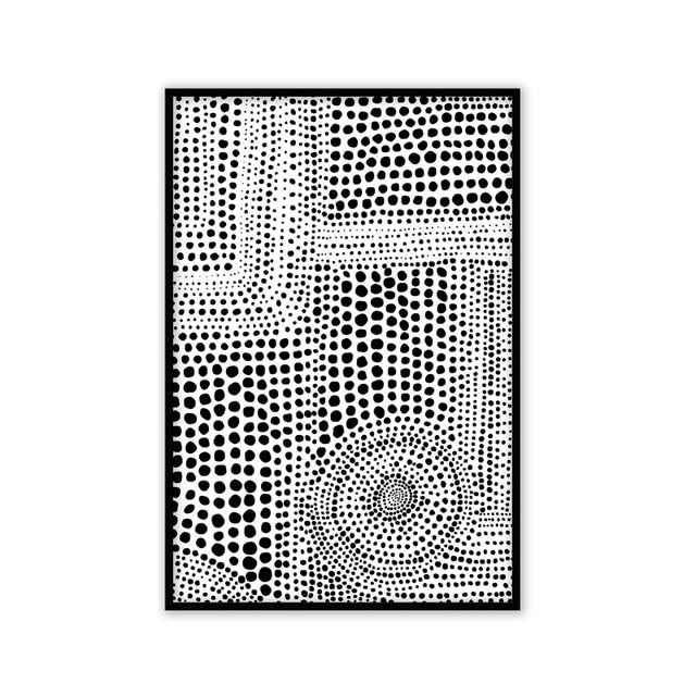 Dots in Abstract Canvas Prints