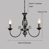 Black Chandeliers Modern Indoor Chandelier