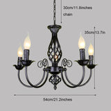 Black Chandeliers Modern Indoor Chandelier