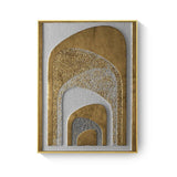 Goa Golden Archway Canvas Prints