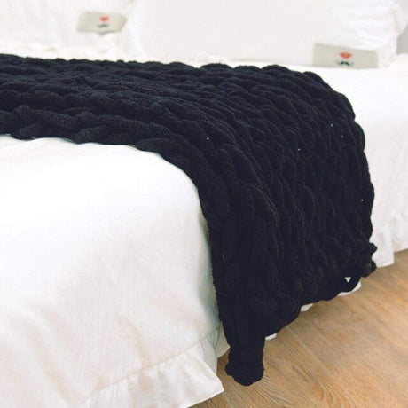 Carrie Chenille Chunky Blanket