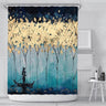 Maua Floral Shower Curtains