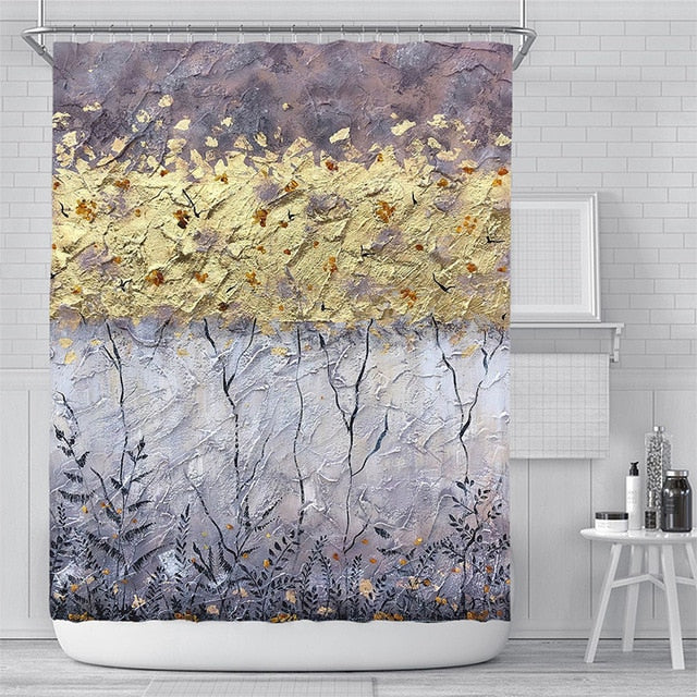 Maua Floral Shower Curtains