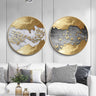 Movement in Gold Canvas Prints