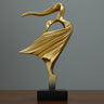 Willa Windswept Girl Statue