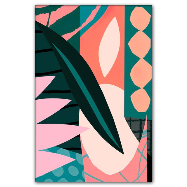 Tinga Tropical Canvas Prints