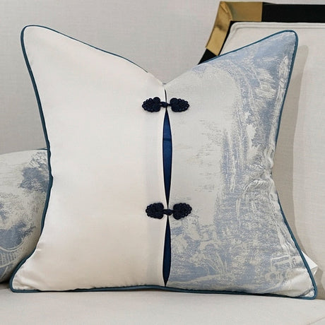 Billowy Blue Pillow Cover Collection