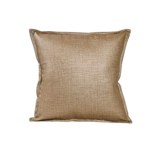 Lexi Outdoor Faux Leather Pillow Covers