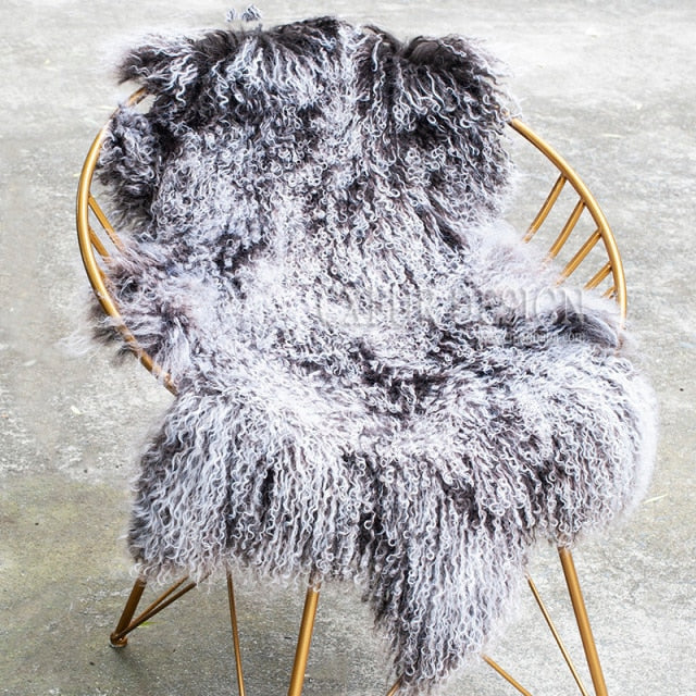 Milla Mongolian Throw or Rug